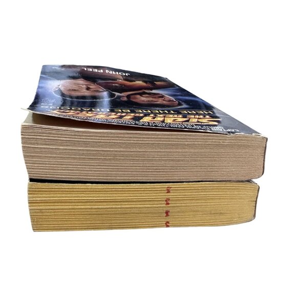 Star Trek Books The Next Generation Contamination & Here There Be Dragons PB - Picture 6 of 6